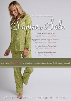 Save 20-40% during our Summer Sale