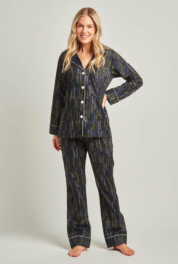 Cotton Voile Pajamas for Women Best Cotton Pajamas Elizabeth Cotton