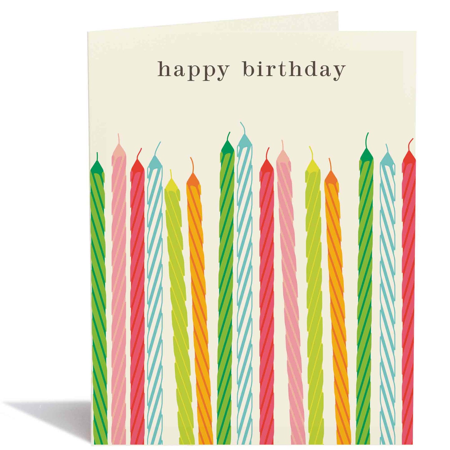 Happy Birthday Candles Card