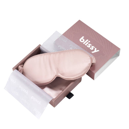 Silky Sleep Mask Pink