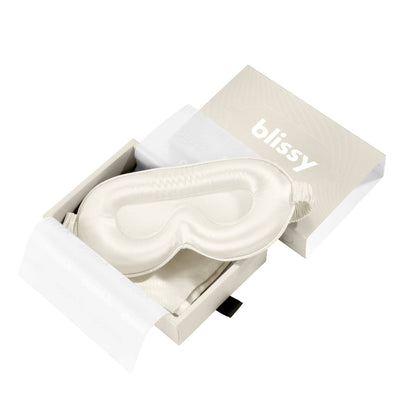 Silky Sleep Mask Ivory