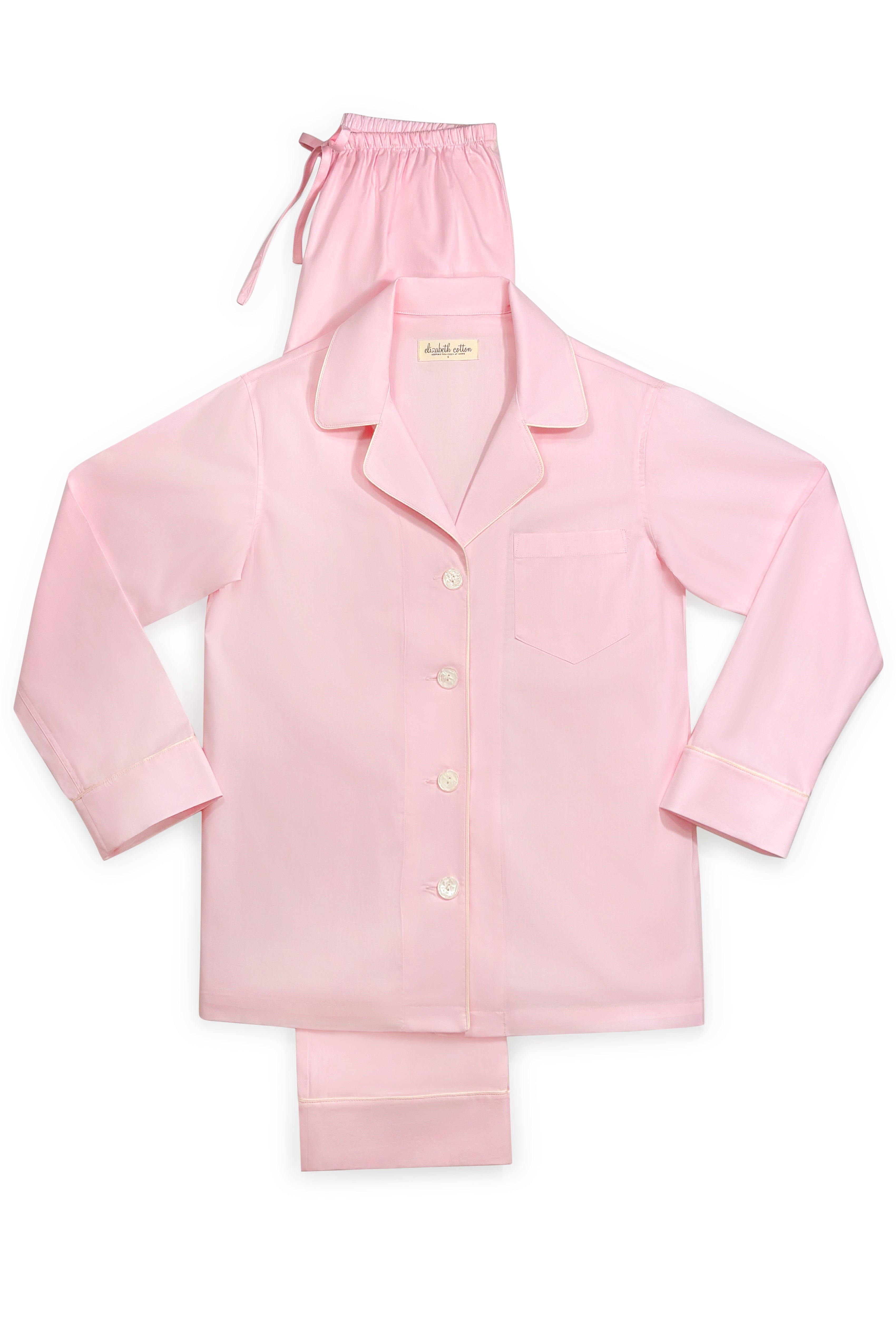 English Pyjamas Women's Luxury Cotton Pajamas, Sleepwear, & Robes | Elizabeth Cotton ...