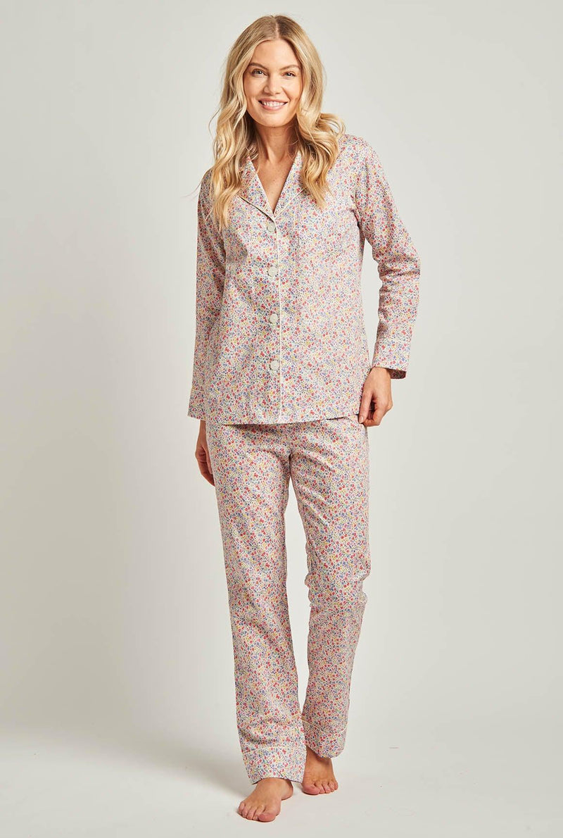 English Pyjamas Women's Luxury Cotton Pajamas, Sleepwear, & Robes | Elizabeth Cotton