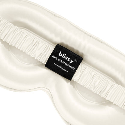 Silky Sleep Mask Ivory