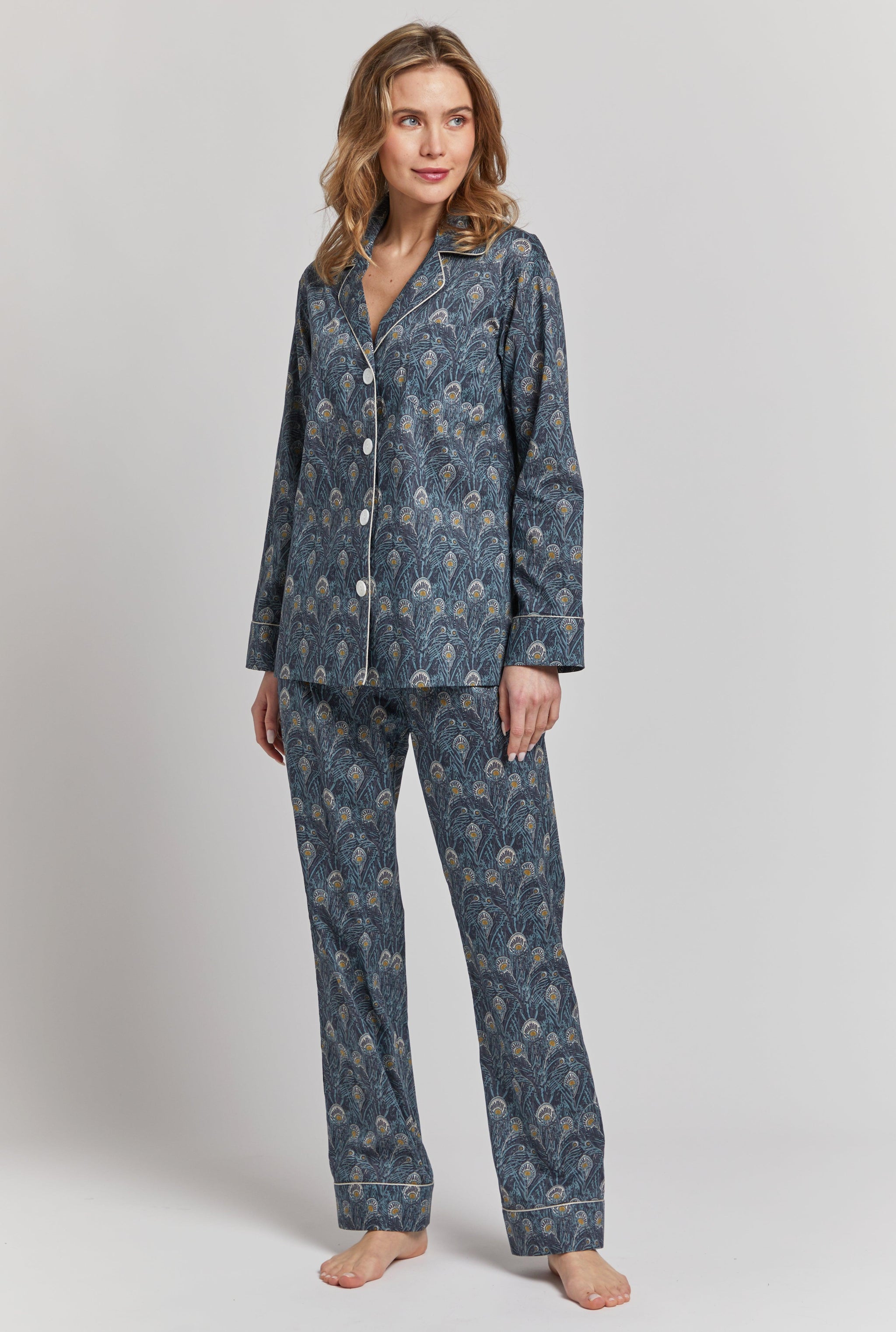 pyjama luxe forme peignoir – soie- Tissu Liberty fabrics