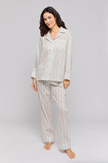 Liberty of London Pajamas Evie Stripe White