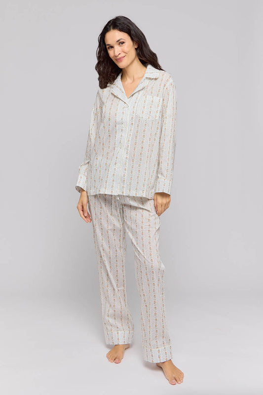 Liberty of London Pajamas Evie Stripe White