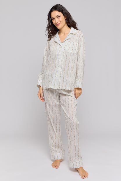 luxury cotton pajamas liberty of London made in USA