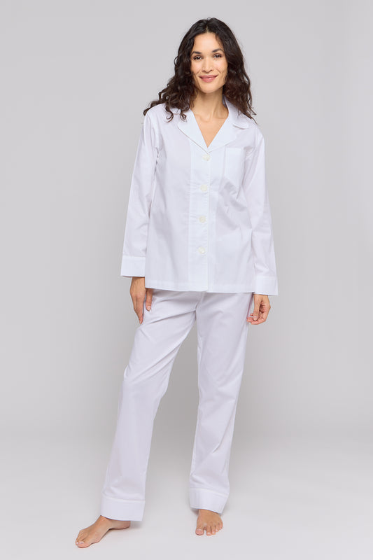 luxury cotton pajamas made in the usa
