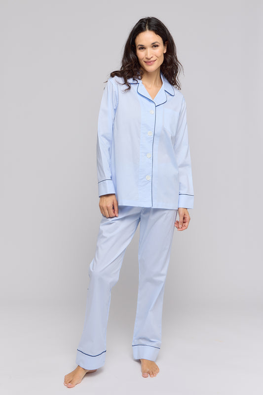 luxury cotton pajamas made in USA