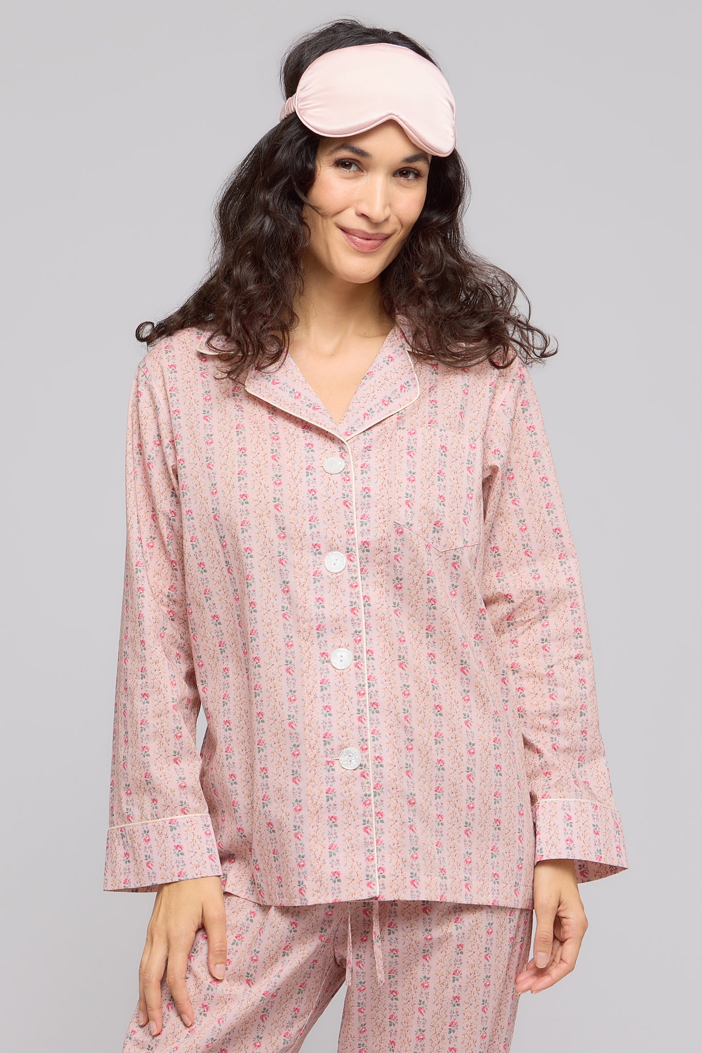 Silky Sleep Mask Pink