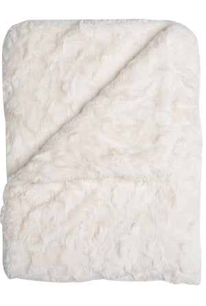 soft faux fur plush throw blanket made in the usa