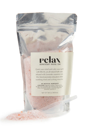Relax Aromatherapy Mineral Soak